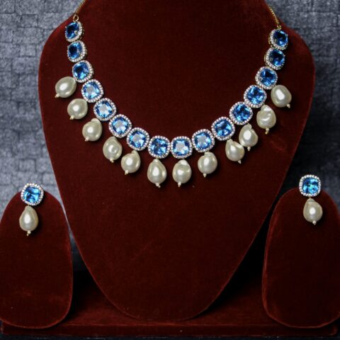 Guttapusalu Necklace, Temple Jewelry, Indian Jewelry Set, One Gram Gold,Matt gold necklace, Bridal jewelry, Wedding jewellery,mother’s day gift