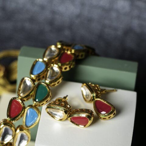 Matt gold Mullamottu/South Indian Jewelry/Gold Necklace/Indian long Necklace/Indian Jewelry/Temple Jewelry/One Gram jewelry/Bridal Jewelry